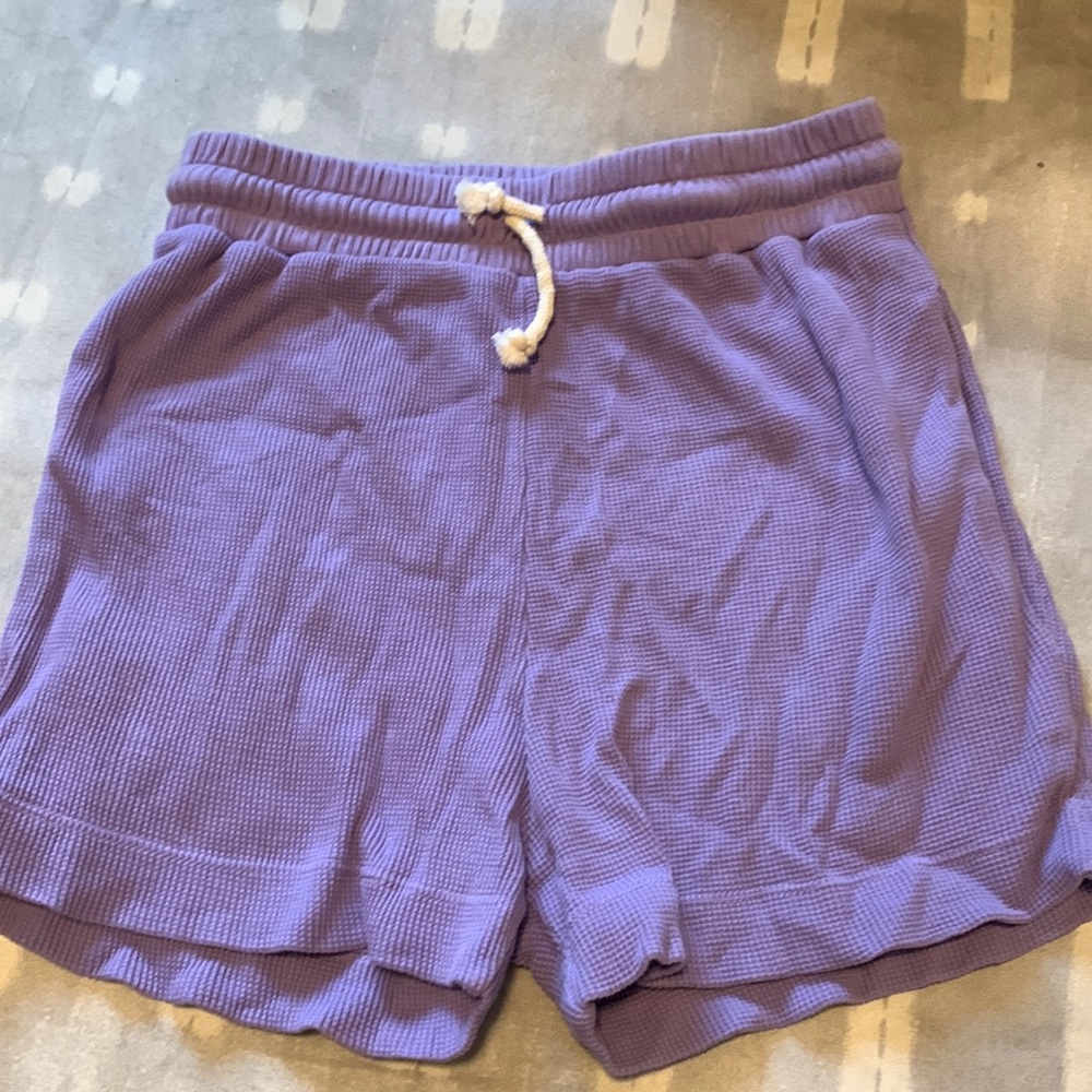 Back beat co waffle shorts